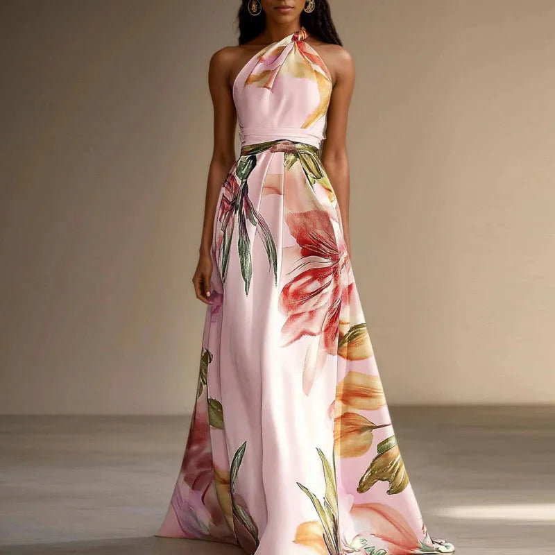 Treends Vestido Bohemian Elegant Dress