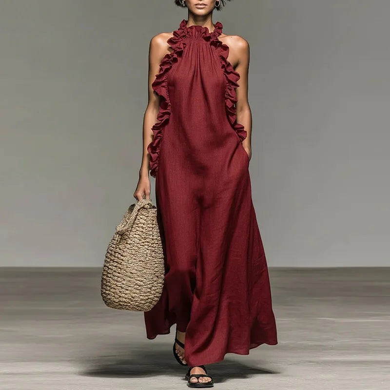 Treends Charm Bohemian Retro Loose Dress