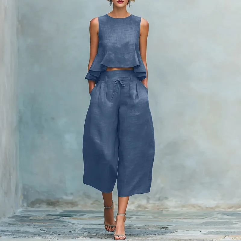 Treends Elegant Linen 2pc Set