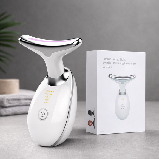 7-Color LED Neck & Face Lifting Massager