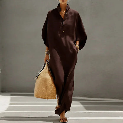 Treends Luxe Allure Elegant Linen Dresses