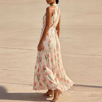 Treends Bohemian Sleeveless Drape Dress