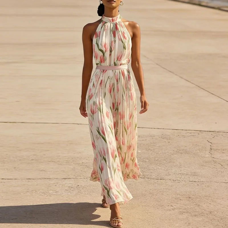 Treends Bohemian Sleeveless Drape Dress