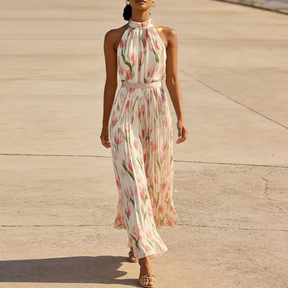 Treends Bohemian Sleeveless Drape Dress