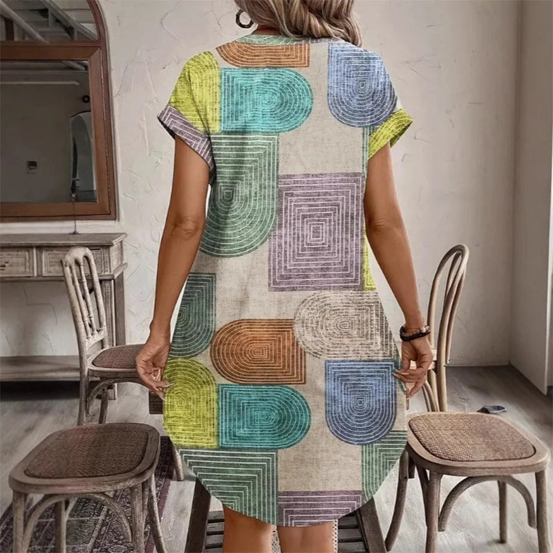 Treends Allure Geometric Dress