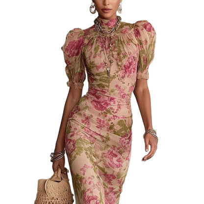 Treends Floral Versatile Elegant Dress