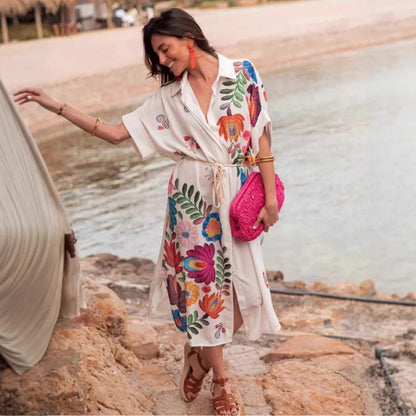Treends Petal Charm Boho Dress