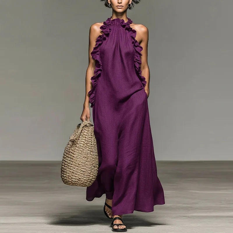 Treends Charm Bohemian Retro Loose Dress