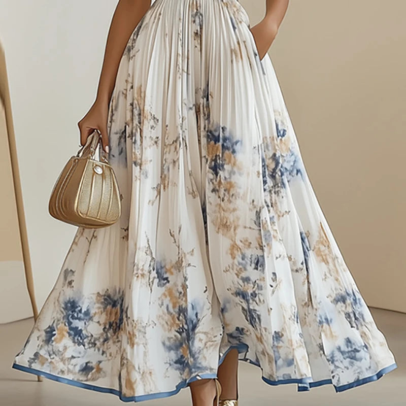Treends Elegant Boho Floral Dress