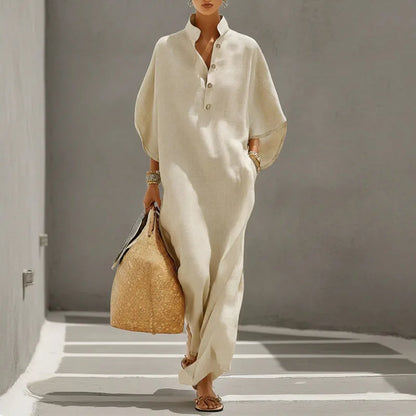 Treends Luxe Allure Elegant Linen Dresses