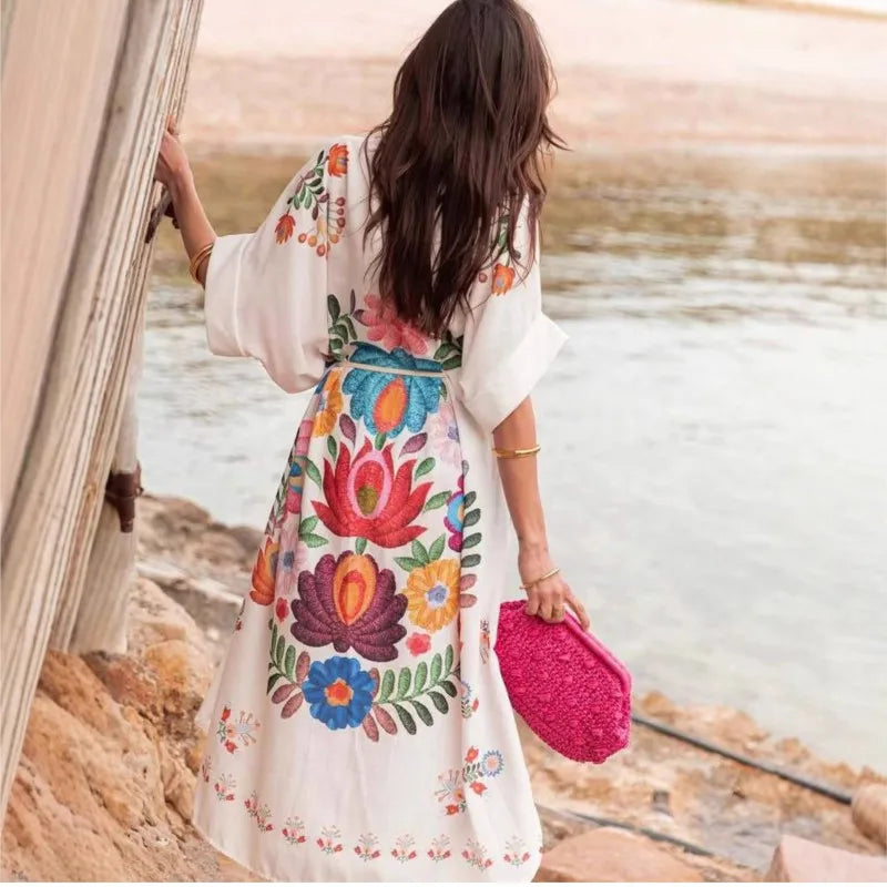 Treends Petal Charm Boho Dress