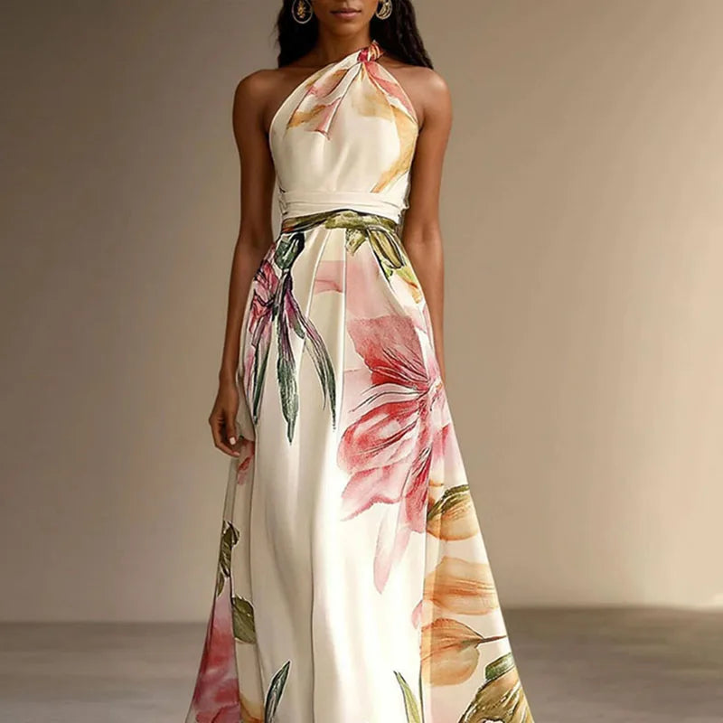 Treends Vestido Bohemian Elegant Dress