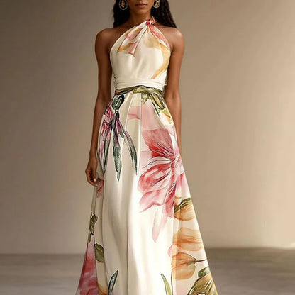 Treends Vestido Bohemian Elegant Dress