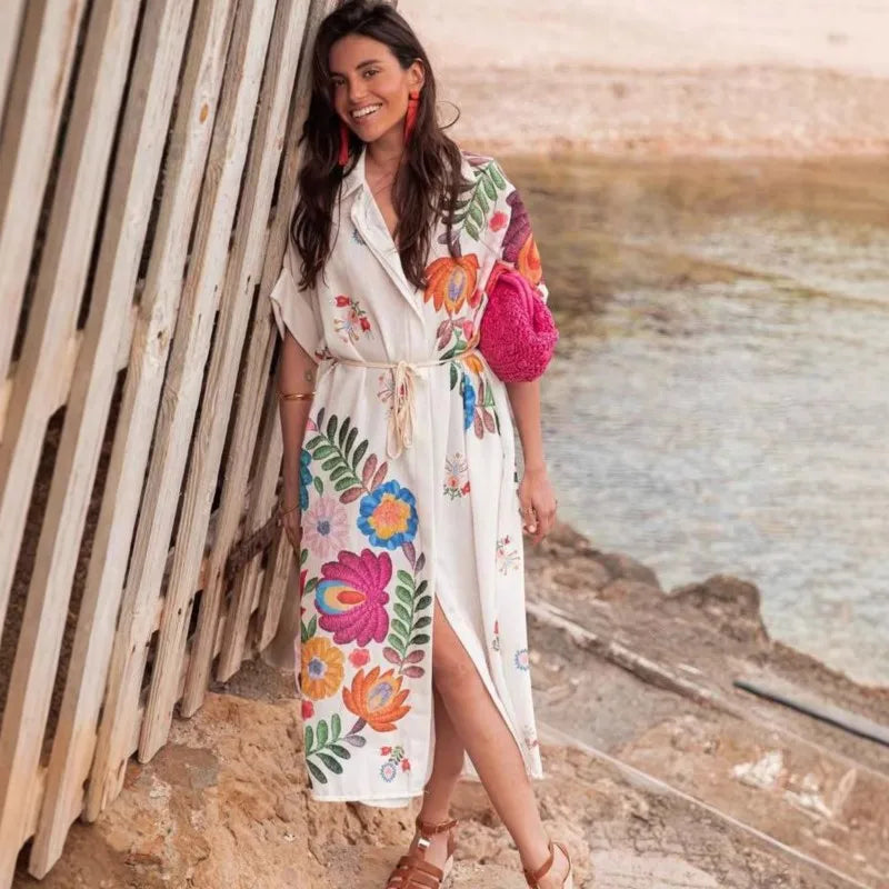 Treends Petal Charm Boho Dress