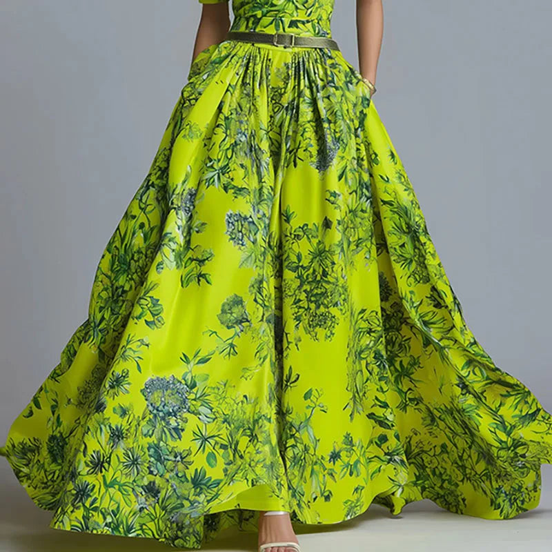 Treends Boho Elegant Neck High Dress