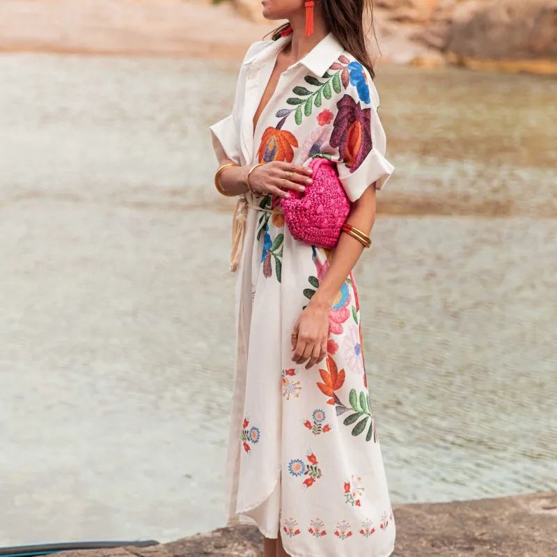 Treends Petal Charm Boho Dress