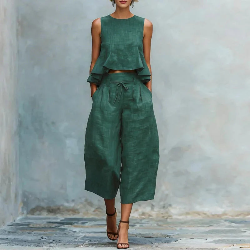 Treends Elegant Linen 2pc Set