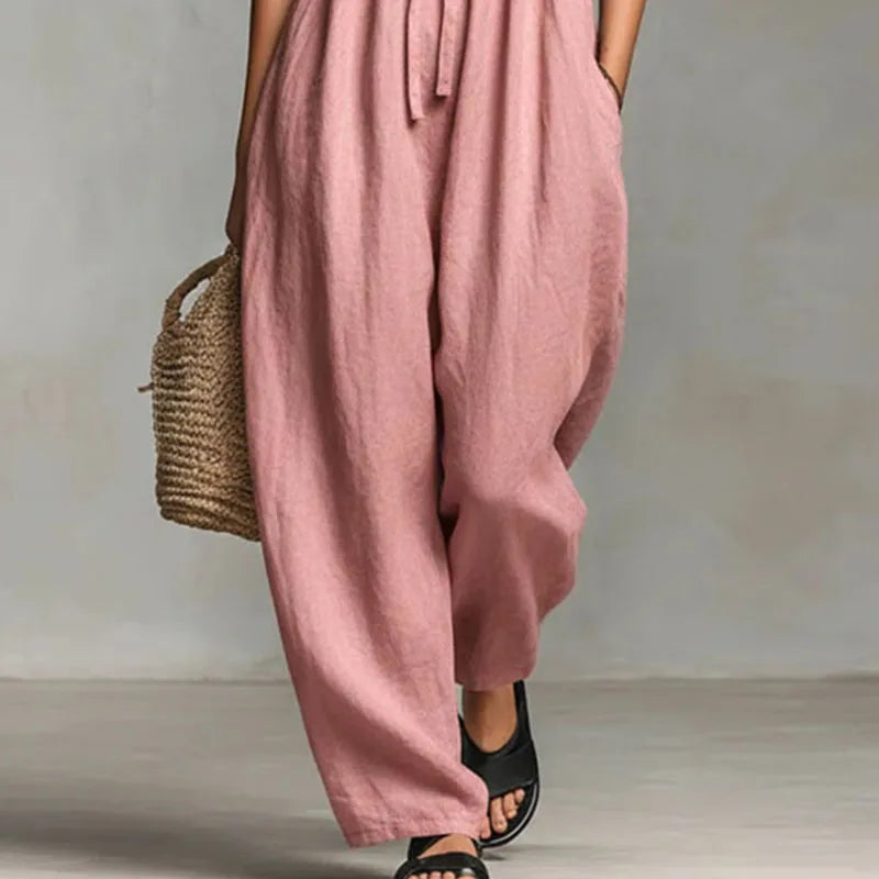 Treends Glow Symphony Backless Jumpsuit