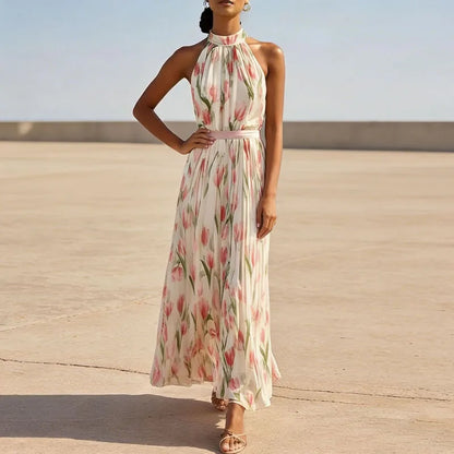 Treends Bohemian Sleeveless Drape Dress