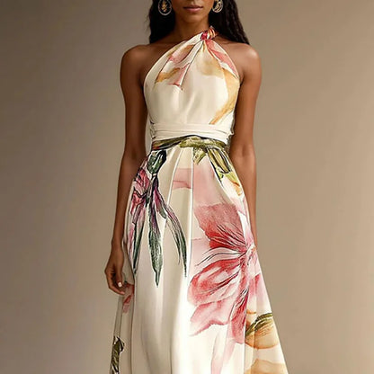 Treends Vestido Bohemian Elegant Dress