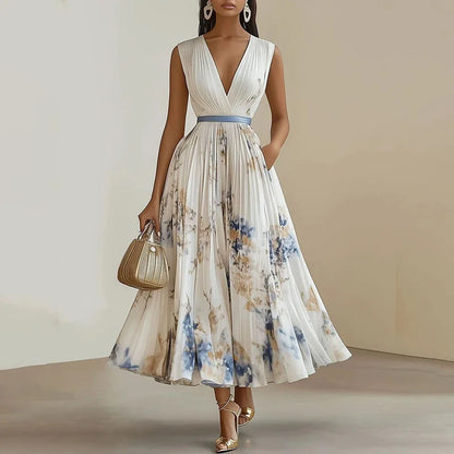 Treends Elegant Boho Floral Dress