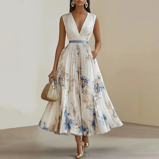 Treends Elegant Boho Floral Dress